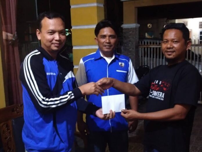 Ajang Perdana Silaturahmi, Keluarga Besar PK KNPI Kecamatan Kulim Berbagi