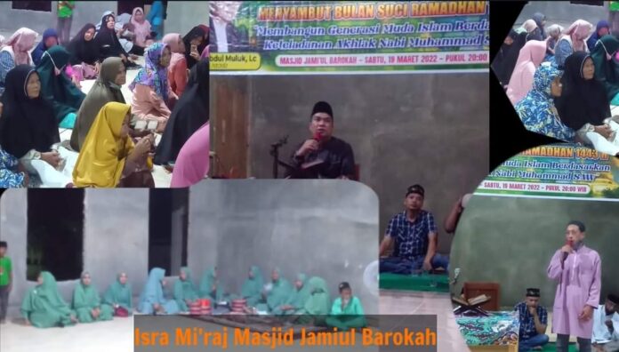 Peringati Isra Mi'raj Jelang Ramadhan, Rahmad Jadikan Masjid Syurga Dunia