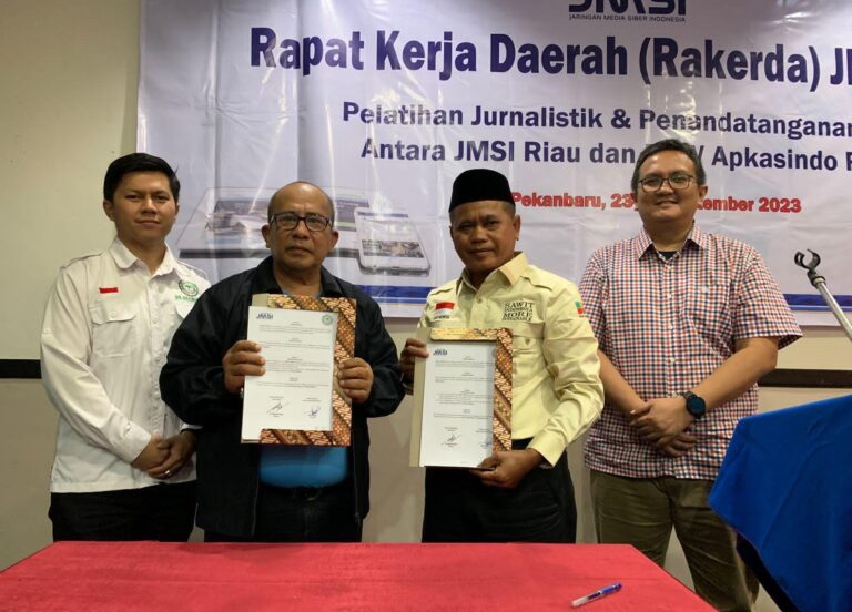 JMSI MoU Dengan APKASINDO, Hotli: Lawan Kampanye Negatif Sawit
