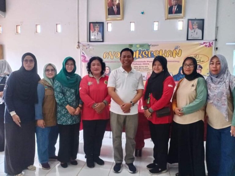 Gerakan Pencegahan Stunting, Wabup Rohil Minta Kaum Ibu Perhatikan Balitanya, Jangan Sibuk Main HP