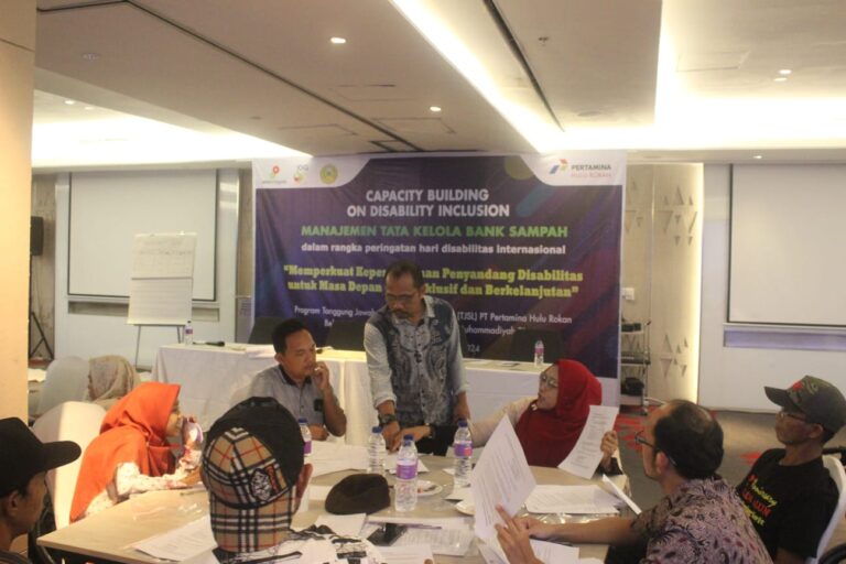 Program Bank Sampah PHR Wujudkan Lingkungan Inklusif Bagi Penyandang Disabilitas